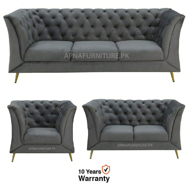 Buy Graphite Sofa Set at Best Price Online in Pakistan on Apnafurniture.pk