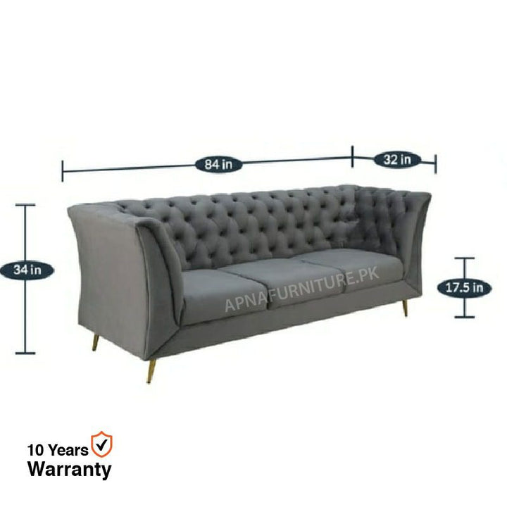 Buy Graphite Sofa Set at Best Price Online in Pakistan on Apnafurniture.pk