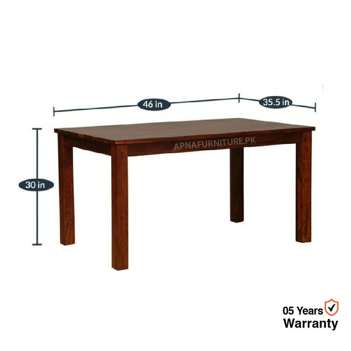 Buy Harrison Six seater Dining Table (4 Chairs with Bench) at Best Price Online in Pakistan on Apnafurniture.pk