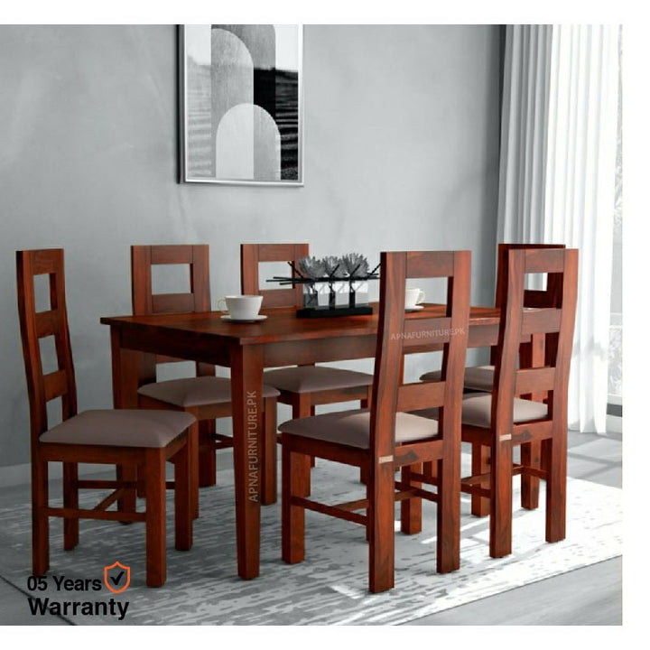 Buy Hugo Six Seater Dining Table at Best Price Online in Pakistan on Apnafurniture.pk
