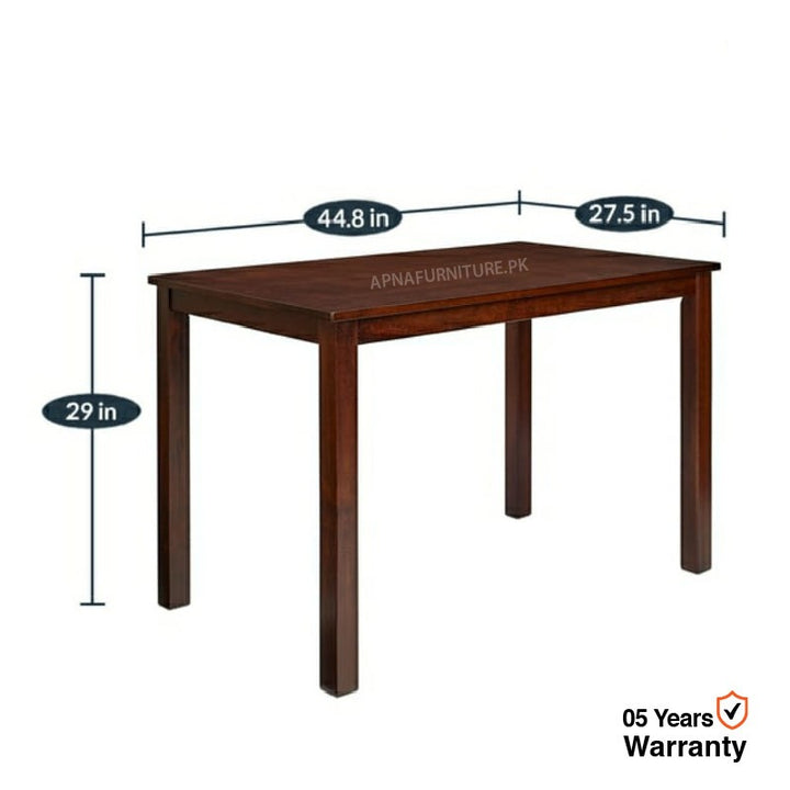 Buy Hunter Four Seater Dining Table at Best Price Online in Pakistan on Apnafurniture.pk