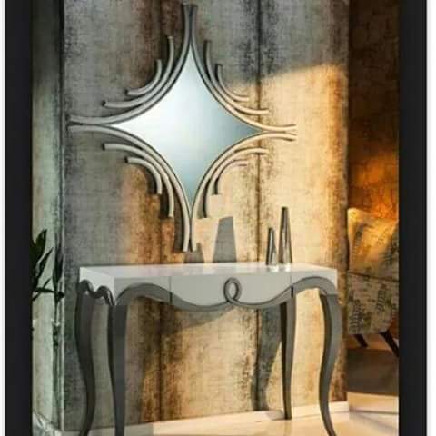 Console with Mirror Apnafurniture.pk TV Consoles