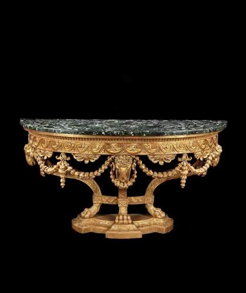 Exotic Wooden Console with Marble Top Apnafurniture.pk TV Consoles