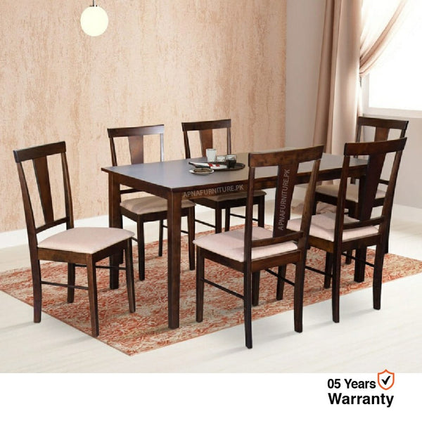 Buy Jenson Six Seater Dining Table at Best Price Online in Pakistan on Apnafurniture.pk