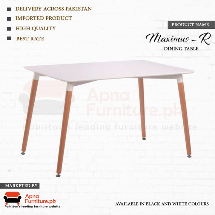 Buy Maximus R Dining Table at Best Price Online in Pakistan on Apnafurniture.pk