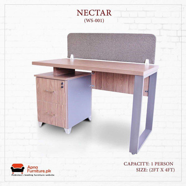 Buy Nectar Office Table or Workstation at Best Price Online in Pakistan on Apnafurniture.pk