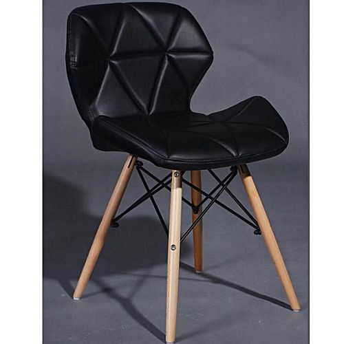 Notum Visitor Chair - Black Apnafurniture.pk WOODPECKER