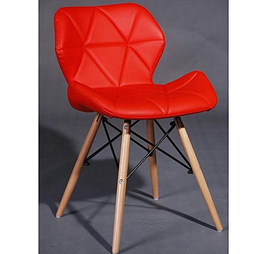 Notum Visitor Chair - Red Apnafurniture.pk WOODPECKER