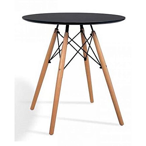 Buy Notus Round Table - Black at Best Price Online in Pakistan on Apnafurniture.pk