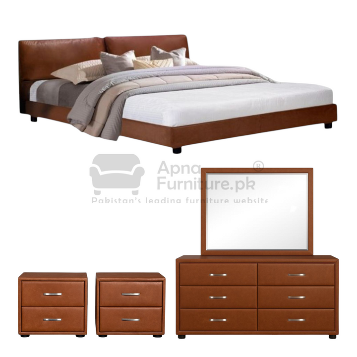 Buy Java 5 Piece Bedroom Set at Best Price Online in Pakistan on Apnafurniture.pk (Pakistan)