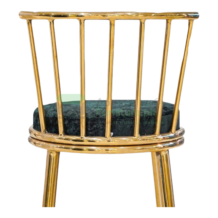 Buy Zaviar Gold High Gloss Bar Stool at Best Price Online in Pakistan on Apnafurniture.pk (Pakistan)