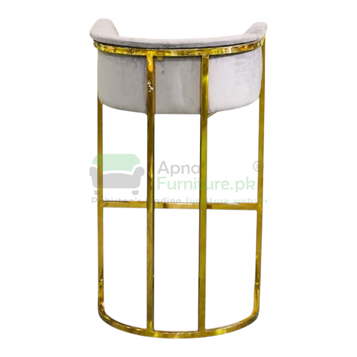 Buy Scralett Gold High Gloss Bar Stool at Best Price Online in Pakistan on Apnafurniture.pk (Pakistan)
