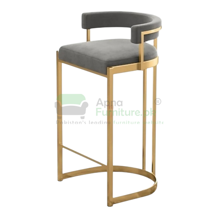 Buy Lena Gold High Gloss Bar Stool at Best Price Online in Pakistan on Apnafurniture.pk (Pakistan)