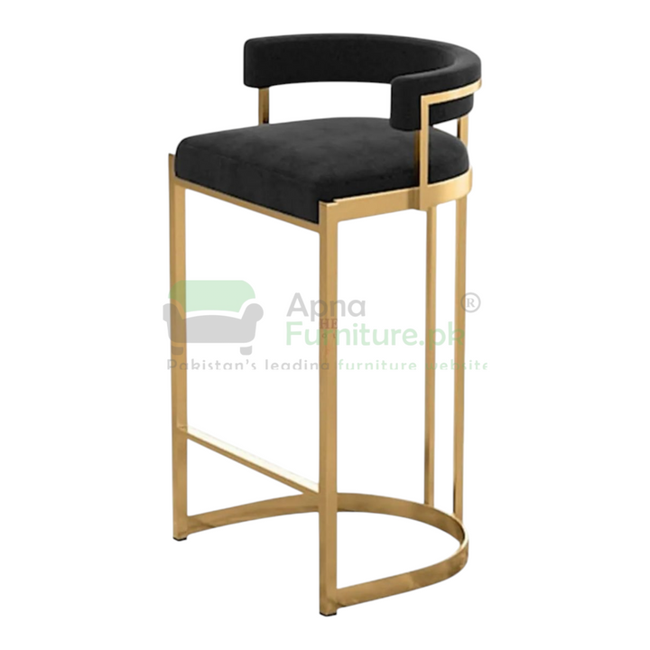 Buy Sienna Gold High Gloss Bar Stool at Best Price Online in Pakistan on Apnafurniture.pk (Pakistan)