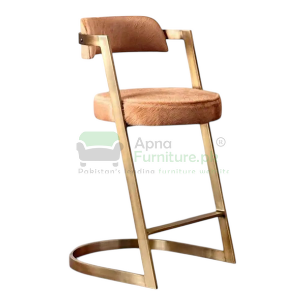 Buy Helicon Gold High Gloss Bar Stool at Best Price Online in Pakistan on Apnafurniture.pk (Pakistan)