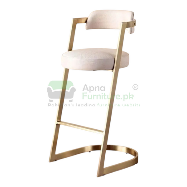 Buy Buttercup Gold High Gloss Bar Stool at Best Price Online in Pakistan on Apnafurniture.pk (Pakistan)