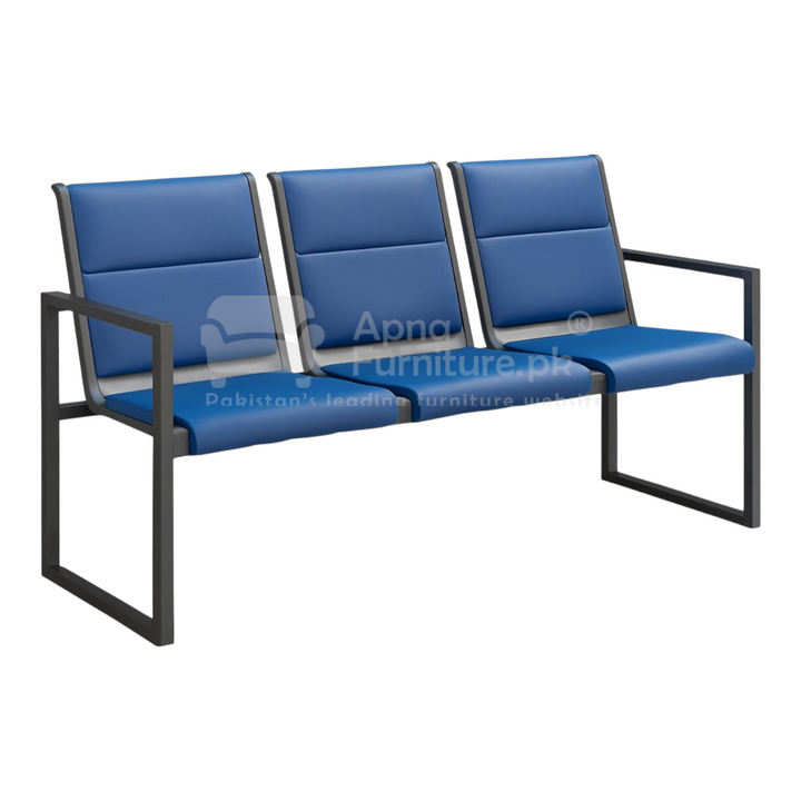 Buy Raize 3 Seater Waiting Area Bench at Best Price Online in Pakistan on Apnafurniture.pk (Pakistan)