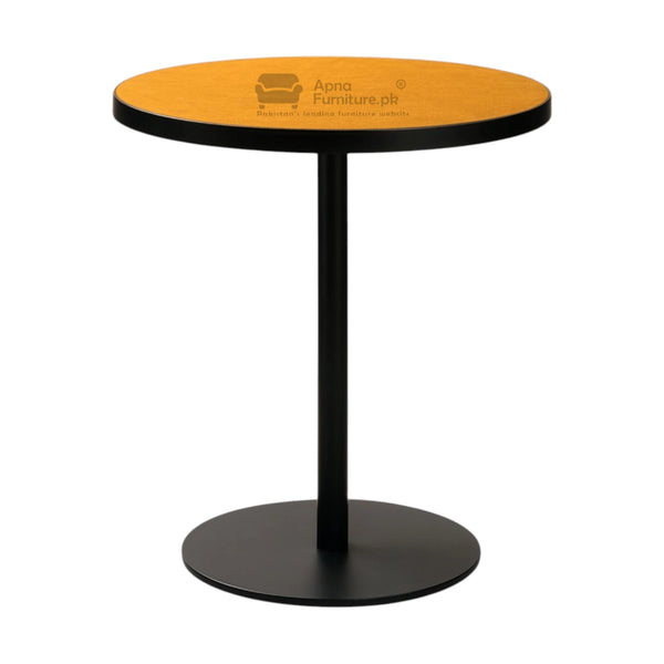 Bronze Restaurant Table with iron base