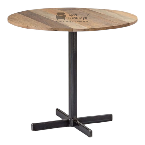 Aylin Restaurant Table with iron Base