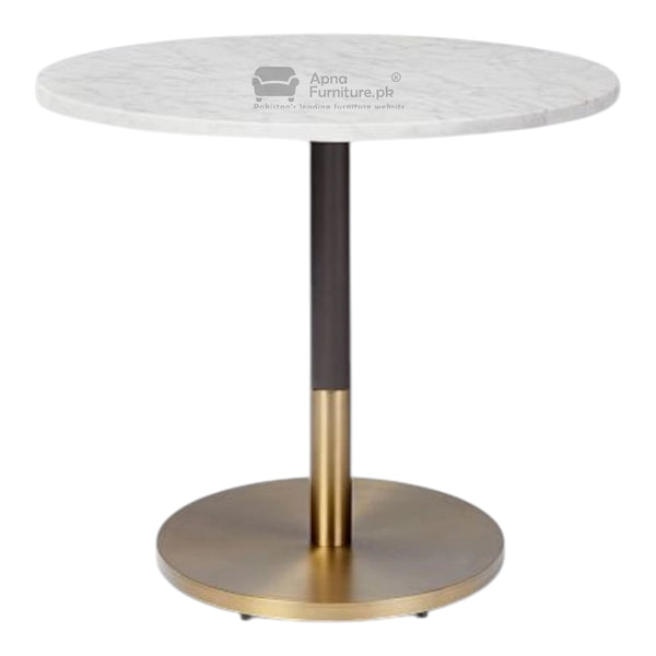 Alpha Restaurant Table with Iron Base
