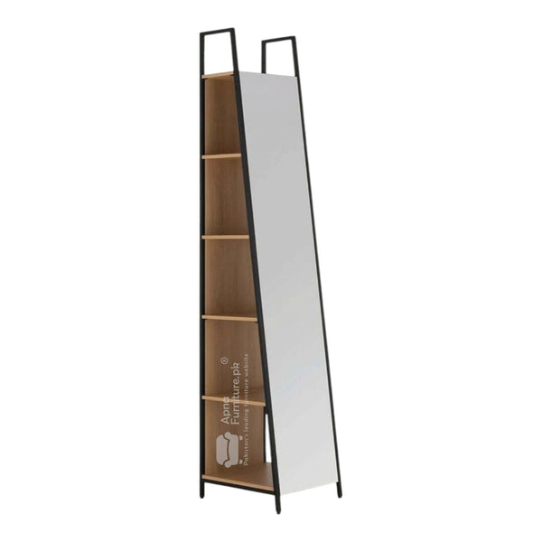 Tibet Standing Mirror with Storage Shelves