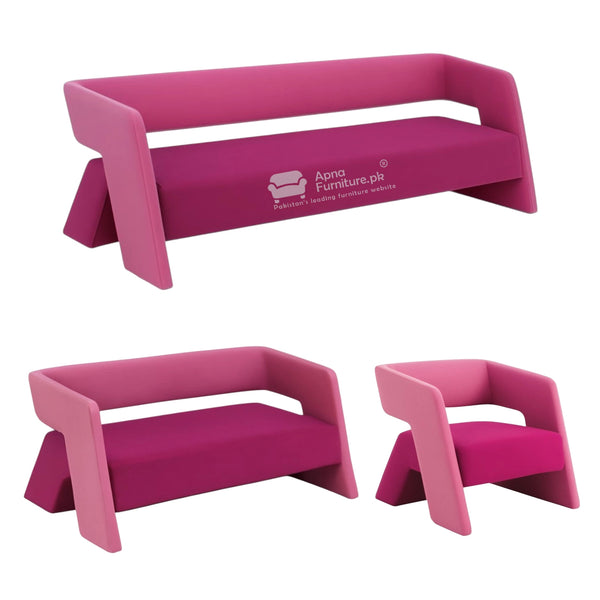 Pinks 6 Seater Sofa Set