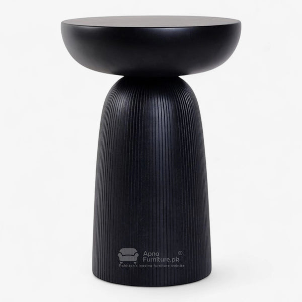 Gaze Designer Coffee Table in Carved Solid Wood