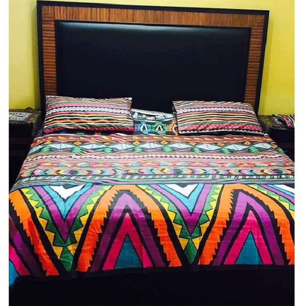Buy Printed Bedsheet at Best Price Online in Pakistan on Apnafurniture.pk