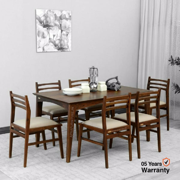 Buy Rengvo Six Seater Dining Table at Best Price Online in Pakistan on Apnafurniture.pk