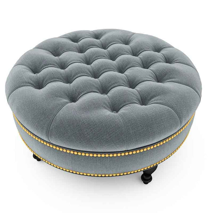 Buy Round Ottoman at Best Price Online in Pakistan on Apnafurniture.pk