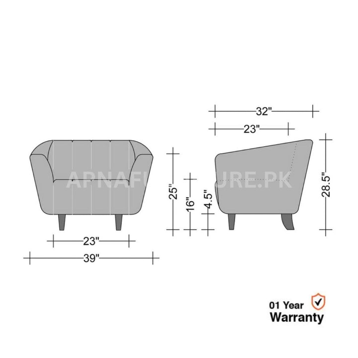 Ryan Sofa Set Apnafurniture.pk Study Room Sofas