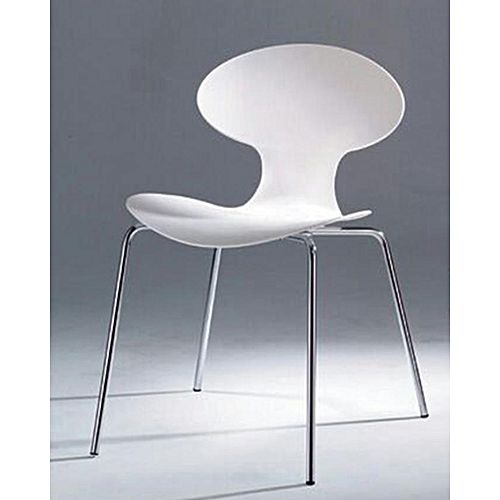 Scottie Visitor Chair - White Apnafurniture.pk WOODPECKER