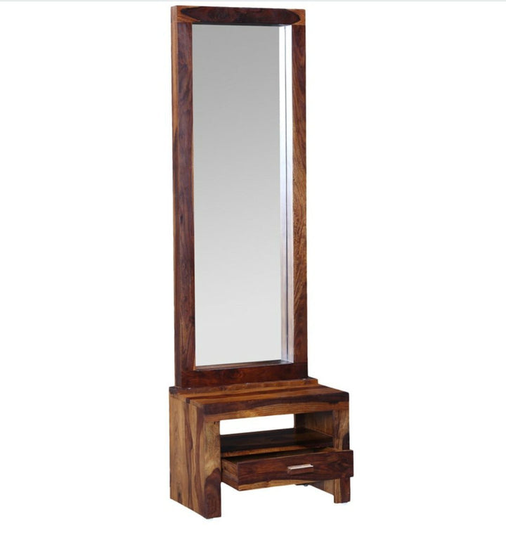 Buy Nivea Dressing Table (Sheesham Wood Veneer - Stool Included) at Best Price Online in Pakistan on Apnafurniture.pk