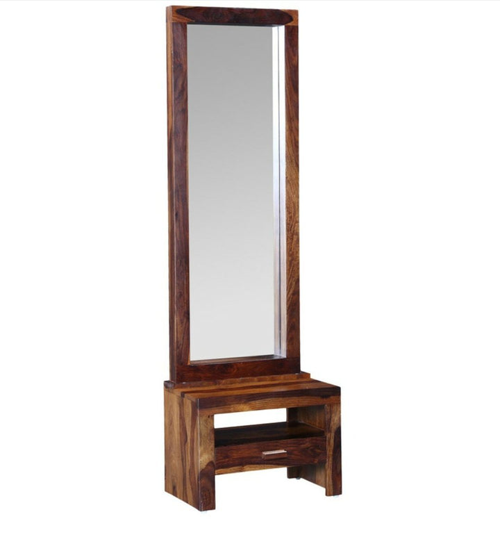 Buy Nivea Dressing Table (Sheesham Wood Veneer - Stool Included) at Best Price Online in Pakistan on Apnafurniture.pk