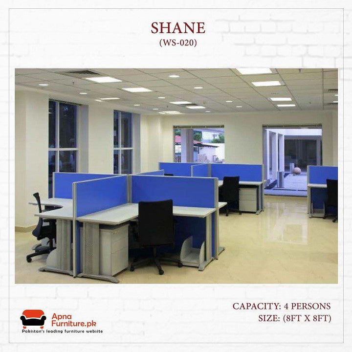 Buy Shane Office Table or Workstation at Best Price Online in Pakistan on Apnafurniture.pk