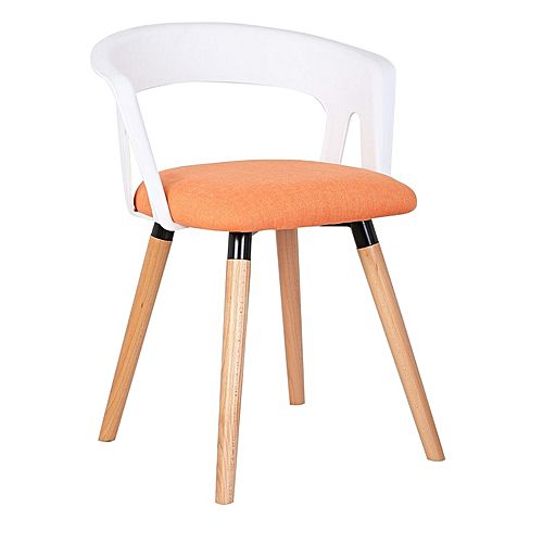 Smokey Visitor Chair - White and Green Apnafurniture.pk WOODPECKER
