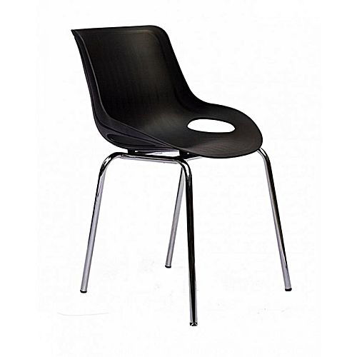 Buy Stan Visitor Chair - Black at Best Price Online in Pakistan on Apnafurniture.pk