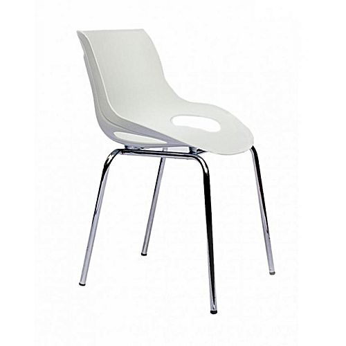 Stan Visitor Chair - White Apnafurniture.pk WOODPECKER