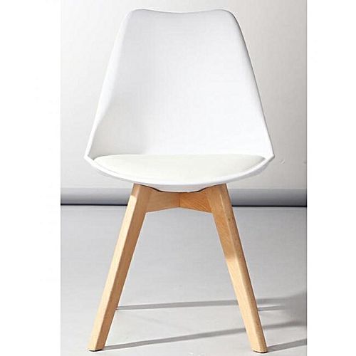 Buy Stu Visitor Chair - White at Best Price Online in Pakistan on Apnafurniture.pk