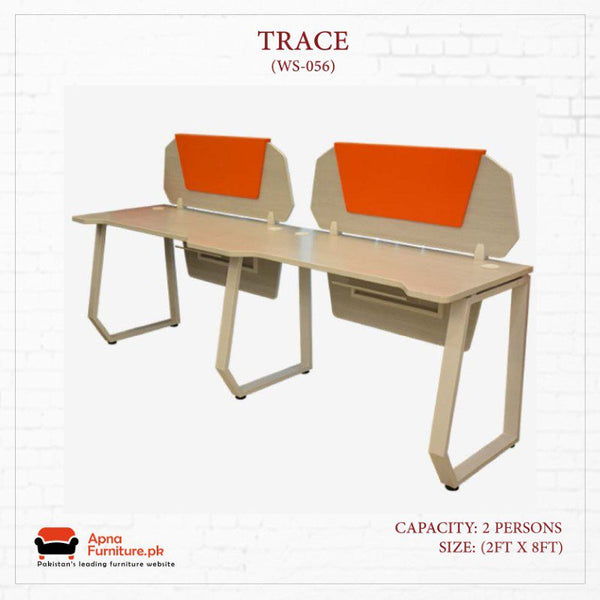 Buy Trace Office Table or Workstation at Best Price Online in Pakistan on Apnafurniture.pk