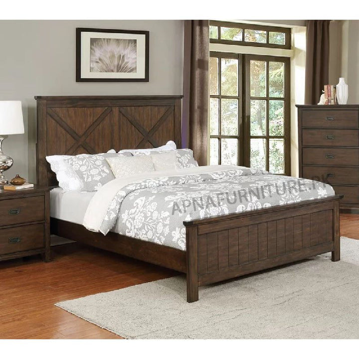 Buy Marin Double Bed set (including chest of drawers) at Best Price Online in Pakistan on Apnafurniture.pk