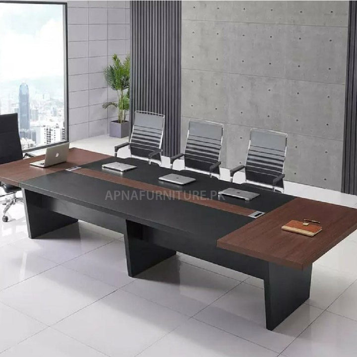 McQueen Conference Table (12 ft x 4 ft - 10 Persons) Apnafurniture.pk Office Tables