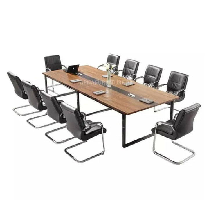 Escada Conference Table (12 ft x 4 ft - 10 Persons) Apnafurniture.pk Office Tables