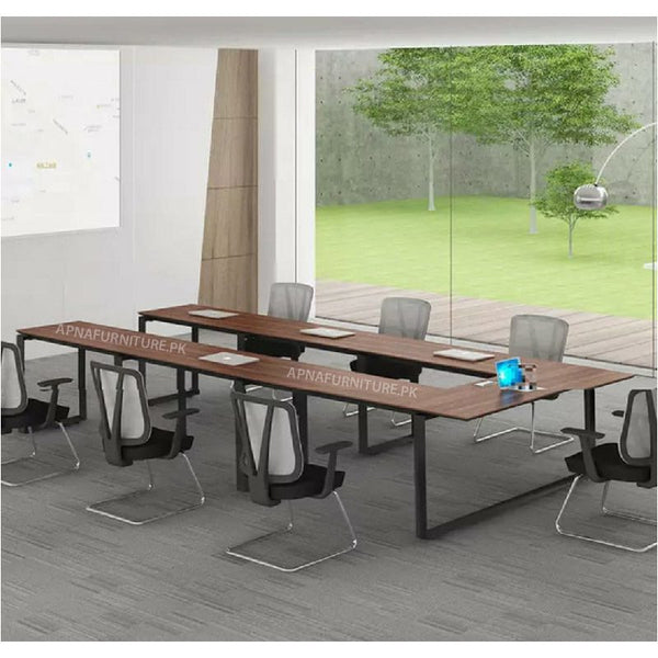 Grande Conference Table (12ft x 6 ft - 12 persons) Apnafurniture.pk Office Tables