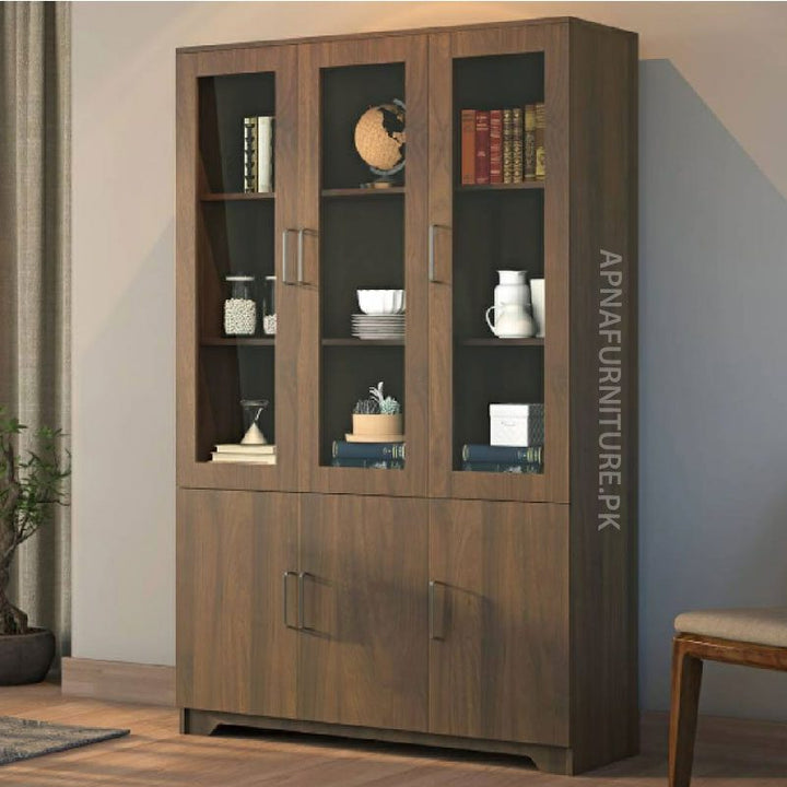 Bacopy Glass Cabinet and Storage Drawers Apnafurniture.pk Home and Decor