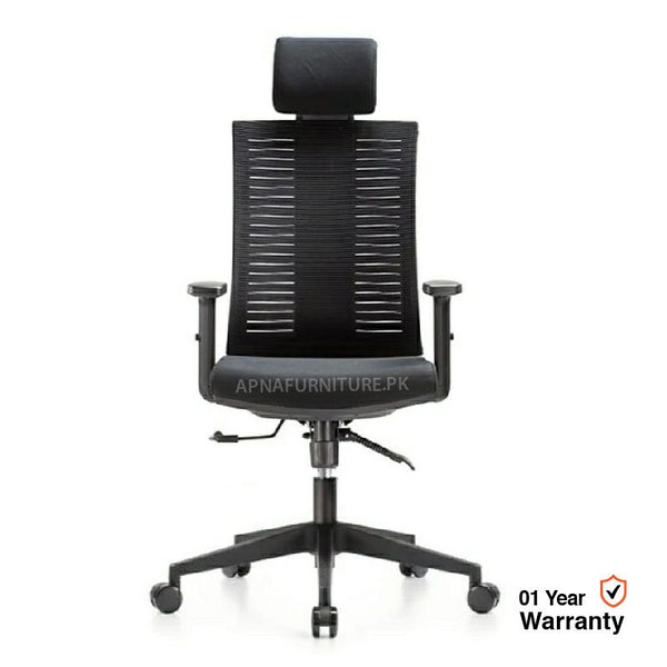 Strip Mesh Back Office Chair Apnafurniture.pk Office Furniture Islamabad