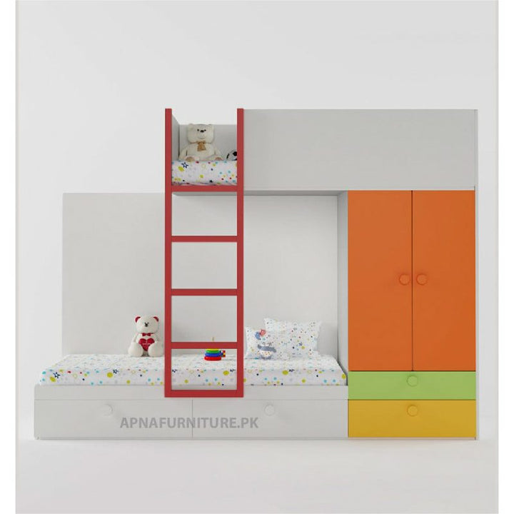 Buy Littrel Bunk Bed at Best Price Online in Pakistan on Apnafurniture.pk