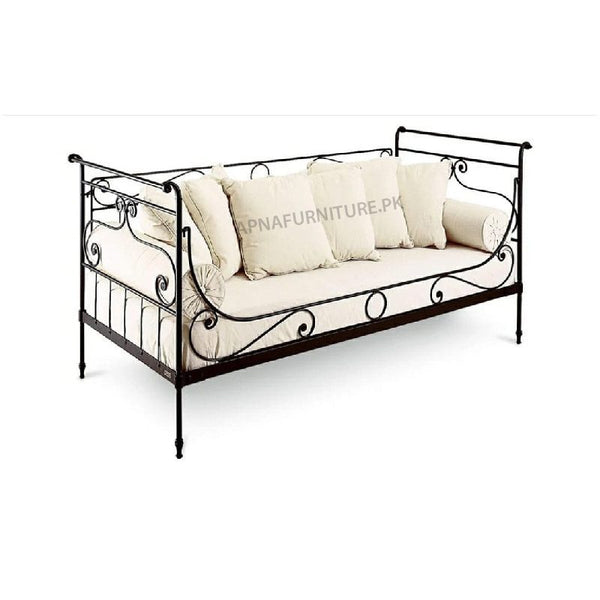 Glaxo Iron Two Seater Sofa Apnafurniture.pk Study Room Sofas