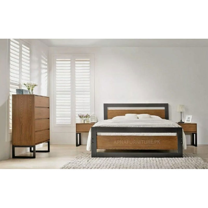 Buy Capri Double Bed set at Best Price Online in Pakistan on Apnafurniture.pk