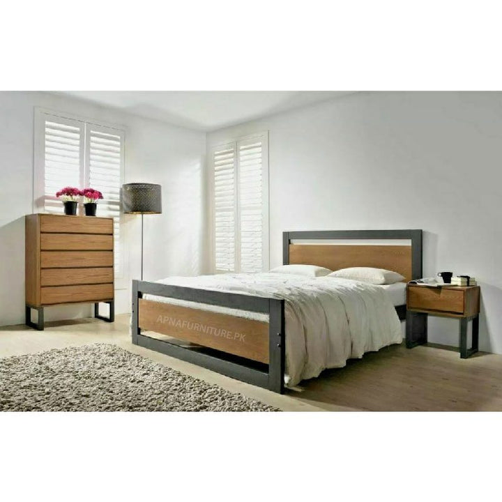 Buy Capri Double Bed set at Best Price Online in Pakistan on Apnafurniture.pk